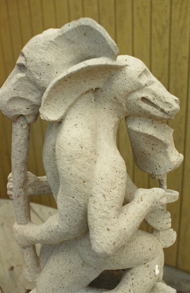 Kansas Limestone18" x 9" x 9"