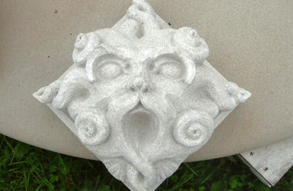 Carved by Matthew Palmer in association with Dale JohnsonIndiana Limestone