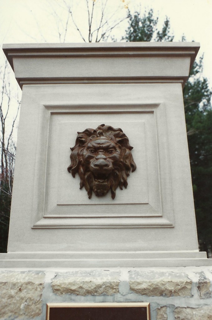 Bronze, Indiana Limestone