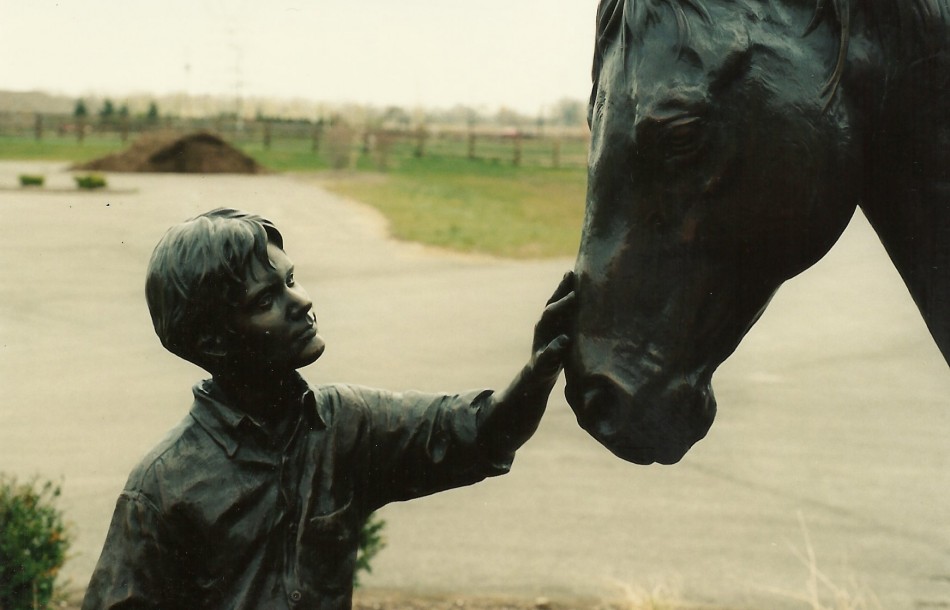 BronzeSculpted by Matthew Palmer in association with Old World Stone Carving.