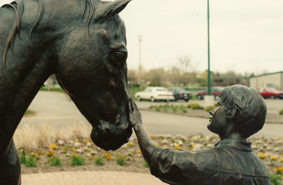 BronzeSculpted by Matthew Palmer in association with Old World Stone Carving.