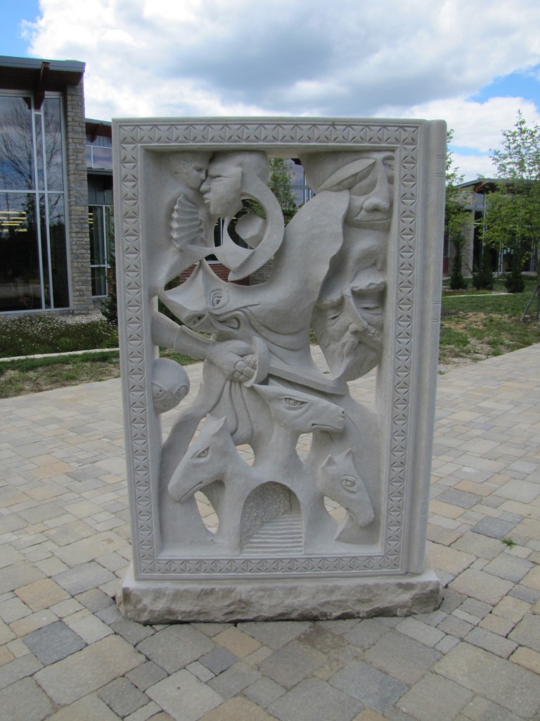 Mythical Creatures Indiana Limestone 8'-0" x 5'-10" x 12"