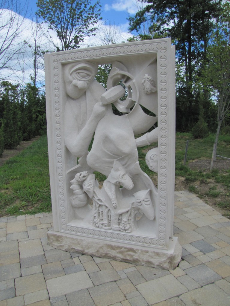 Mythical Creatures Indiana Limestone 8'-0" x 5'-10" x 12"