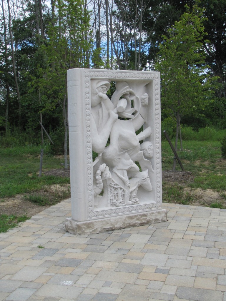 Mythical Creatures Indiana Limestone 8'-0" x 5'-10" x 12"