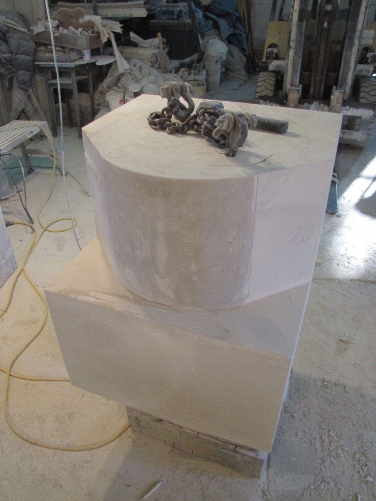 Thanh Table Indiana Limestone 30" x 22" x 22"