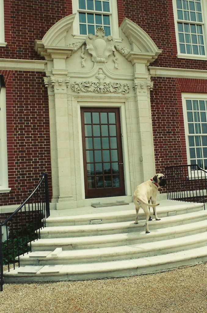 Weiss Entry Kansas Limestone Based on a design by Sir Edwin Lutyens 14" x 9'