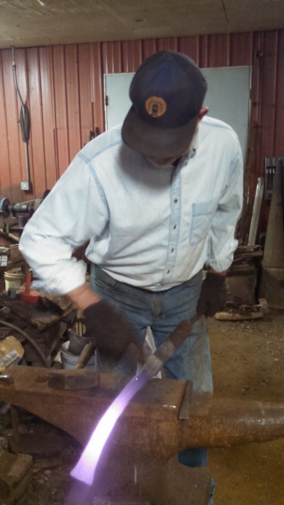 Hanging with the blacksmith- who gets to do that?